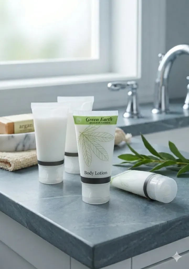 30ml Body Lotion, Hotel Guest Room Amenities, Travel-Friendly Toiletries.