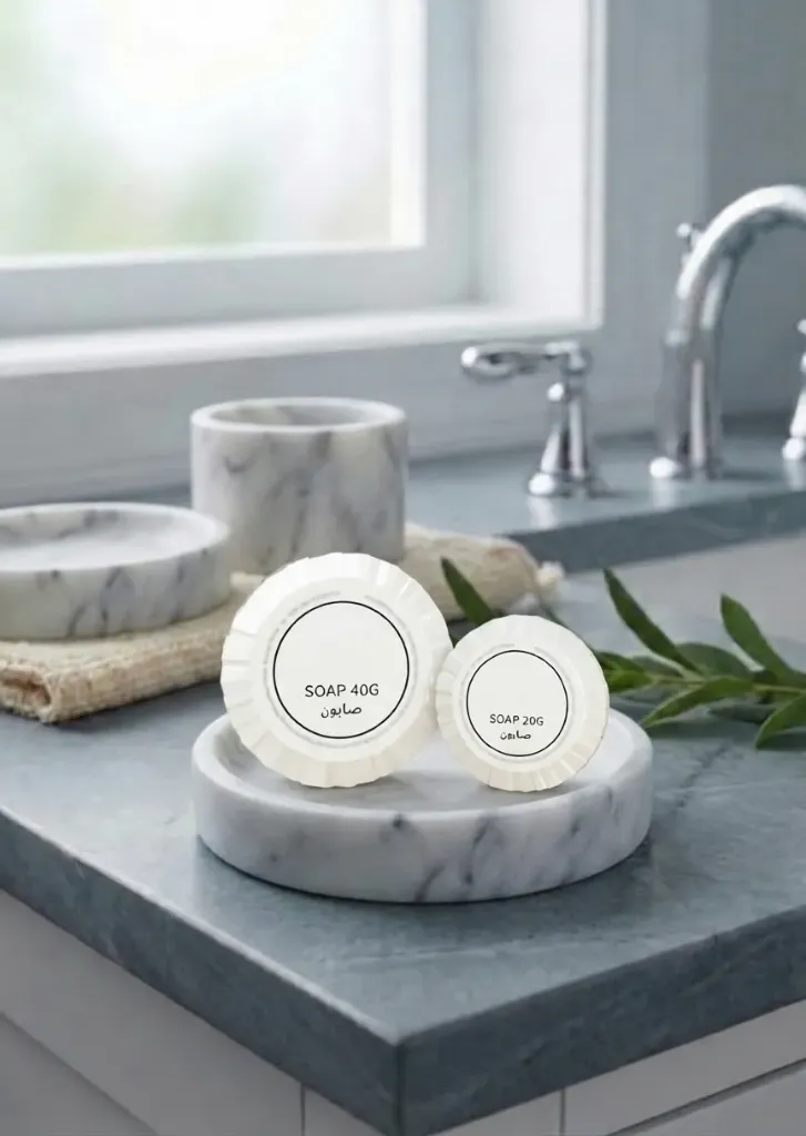 Wrapped Soap Bar, 20g & 40g, Premium Hotel Guest Room Amenities, Travel-Friendly Toiletries.