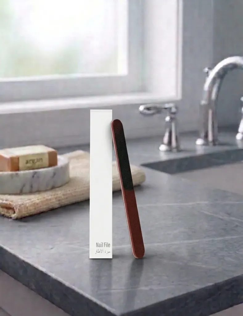 Nail File, Essential Hotel Guest Room Amenity & Travel Grooming Tool.