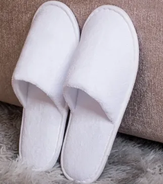Terry Velour Closed Slipper