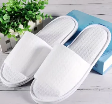 Waffle Open Toe Slipper