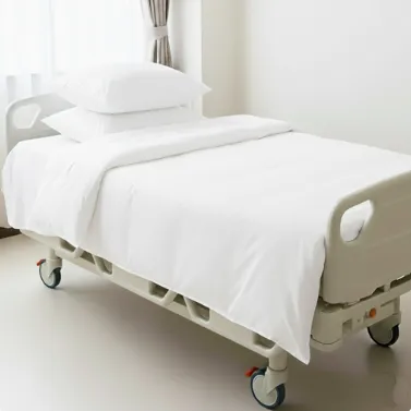 Hospital Pure White Satin Finish Duvet Cover - 100% Cotton, 220, 260 & 300 Thread Count Options,  Various Sizes for Ultimate Comfort